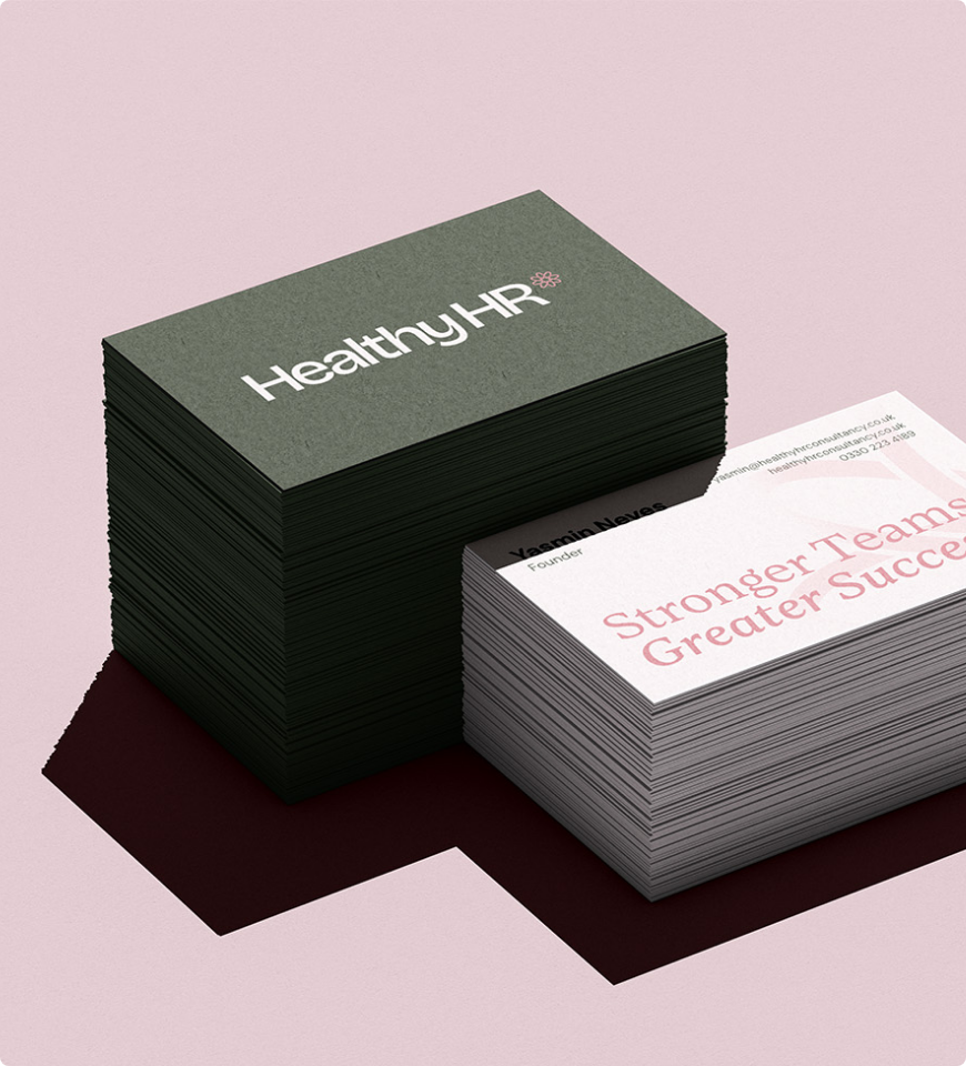 Healthy HR - Business Cards
