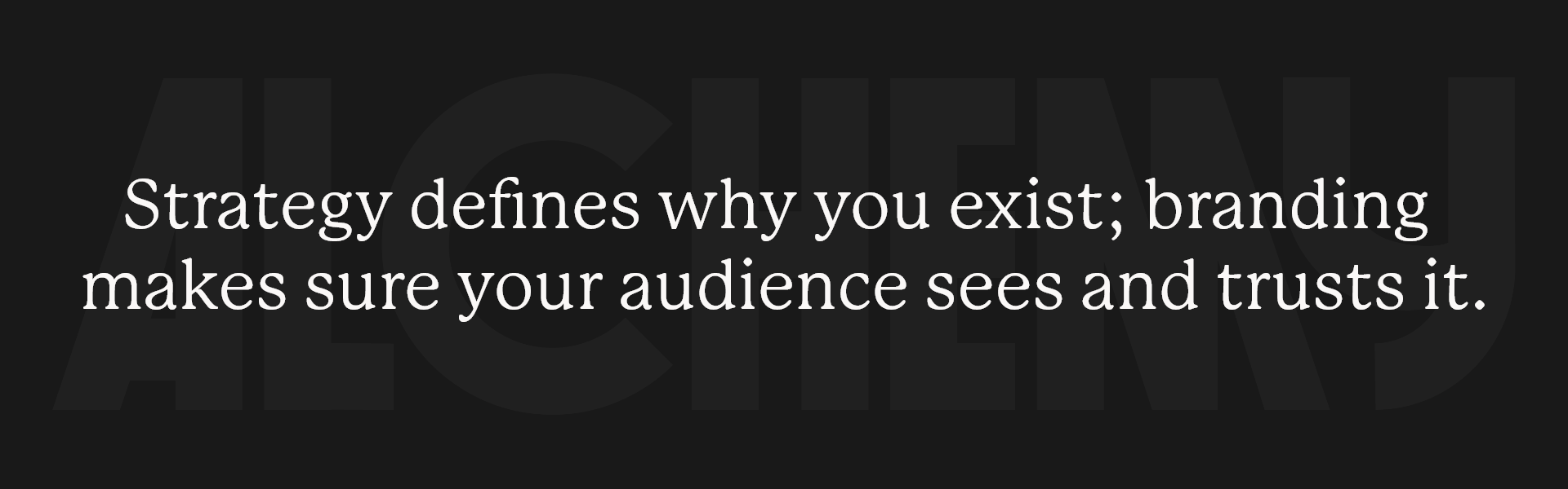 Brand strategy